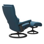 Stressless® Aura (M) Signature Base Recliner with Ottoman Recliners Stressless 11 Stressless® Aura (M) Signature Base Recliner with Ottoman Recliners Stressless 11