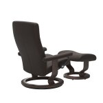 Stressless® Dover (M) Classic Base Recliner with Ottoman - Image 4