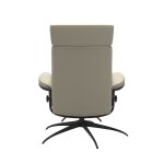 Stressless® London Star Base Recliner with Adjustable Headrest and Ottoman - Image 3