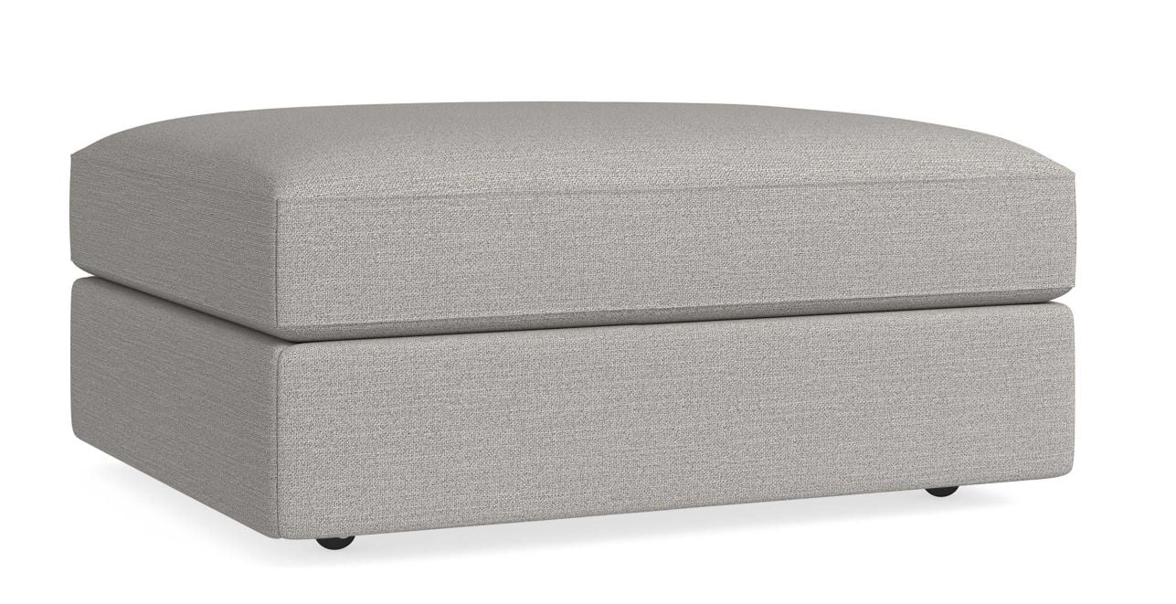 Dover Fabric Large Rectangle Storage Ottoman
