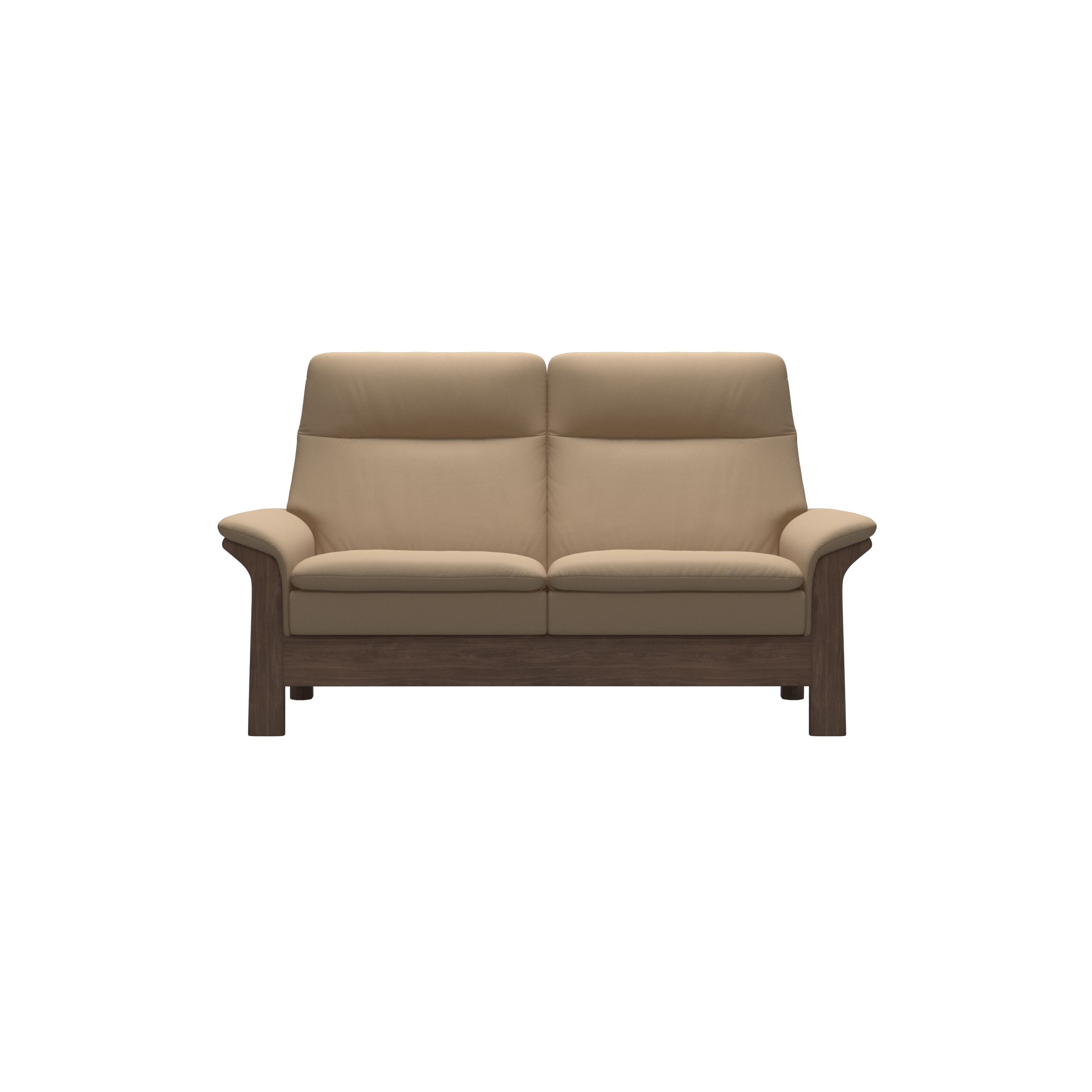 Stressless® Saga with wood (L) 2 seater High