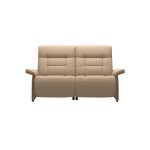 Stressless® Mary Wood with adjustable headrest, 2 seater Power left