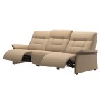 Stressless® Mary Wood with adjustable headrest, 3 seater with 2 Power - Image 2