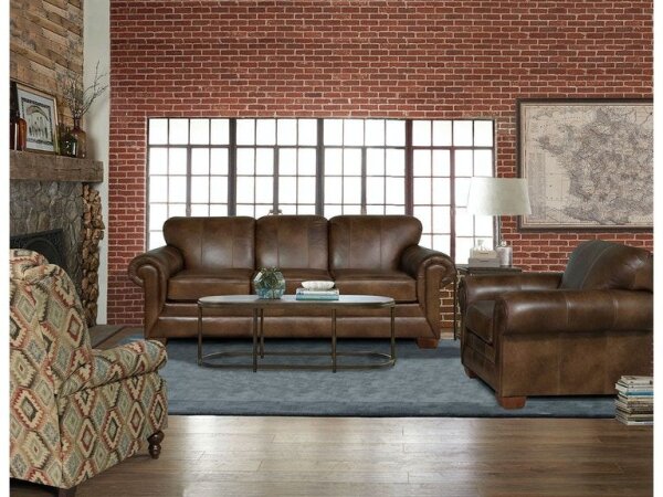 Monroe Leather Sofa - Image 2