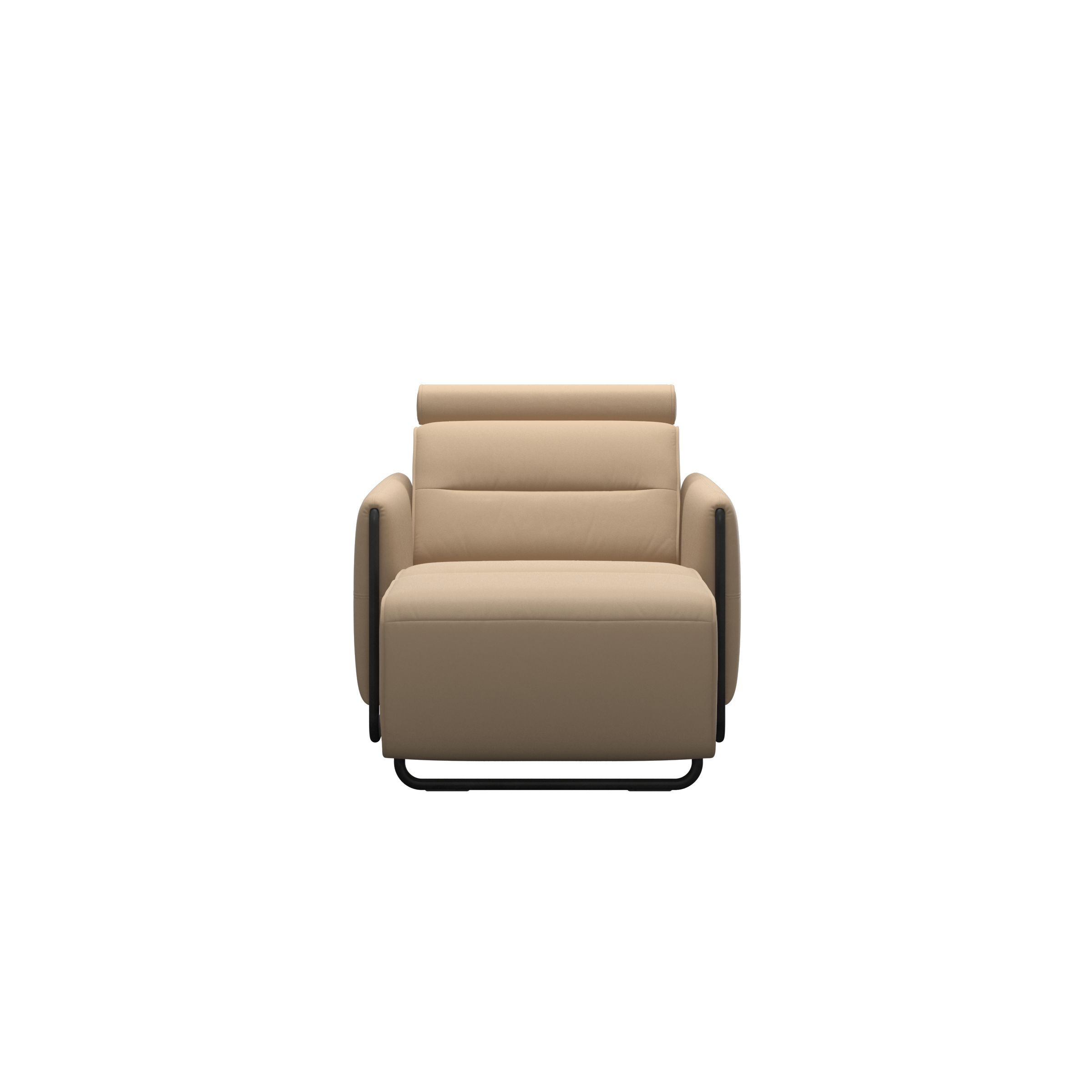 Stressless® Emily Steel Long Seat (M) with arms