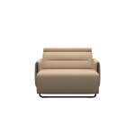 Stressless® Emily Steel Long Seat (L) with arms