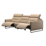 Stressless® Emily Steel 1 seater + Angled module + 1 seater (with 2 Power seats) - Image 2