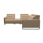 Stressless® Emily Steel 1 seater + Center + Corner + 2 seater (with 2 Power seats) - Image 3