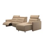 Stressless® Emily Wood 2 seater + Center + Long Seat (M) (with 1 Power seat) - Image 2