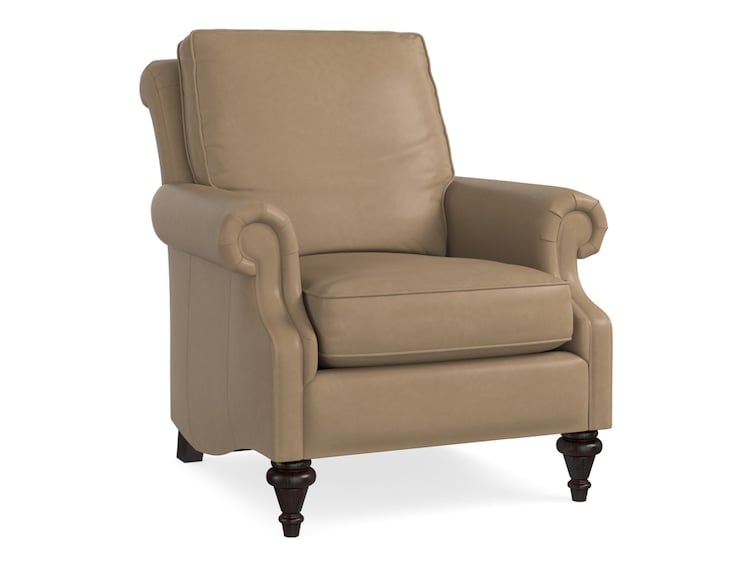 Oxford Leather Accent Chair 1494-02L Chairs Bassett Furniture 4 Oxford Leather Accent Chair 1494-02L Chairs Bassett Furniture 4