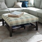 Lori Square Ottoman with Trays - Image 2