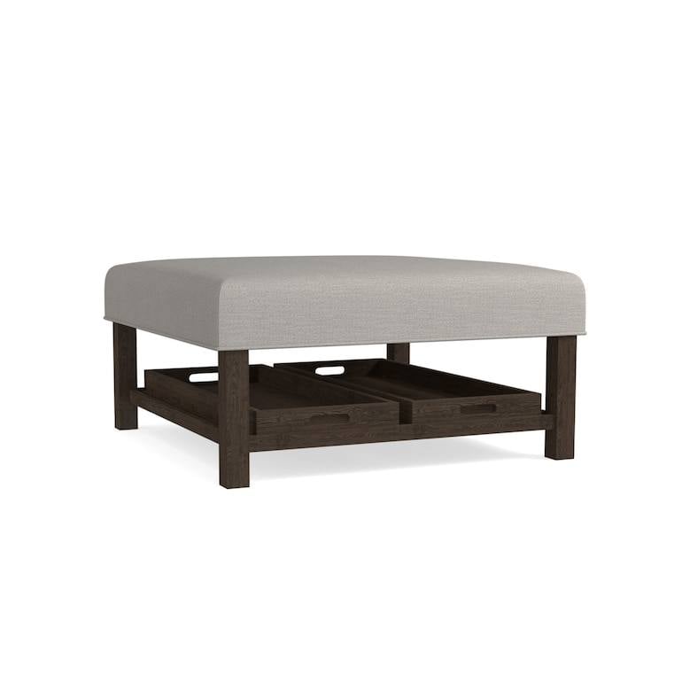 Lori Square Ottoman with Trays Lori Square Ottoman with Trays - Image 1