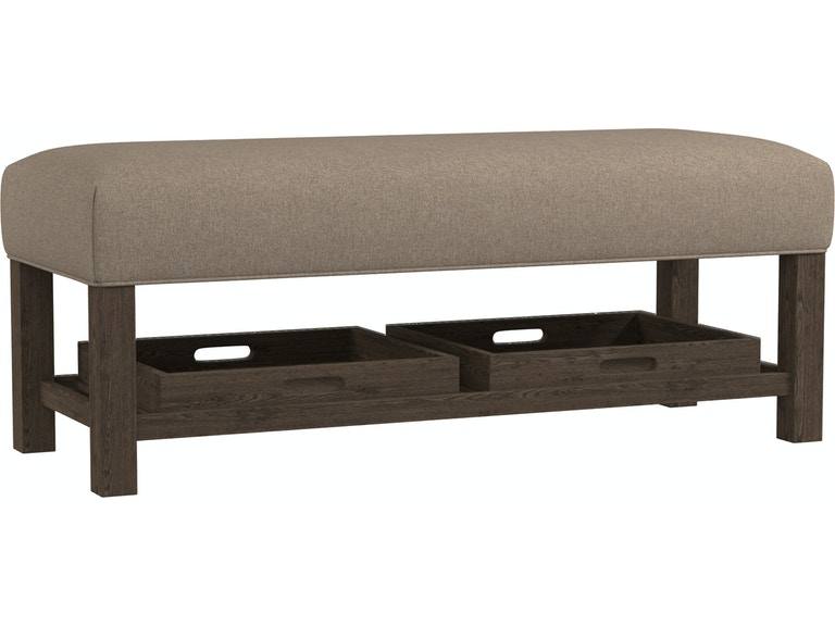 Lori Rectangle Ottoman with Trays