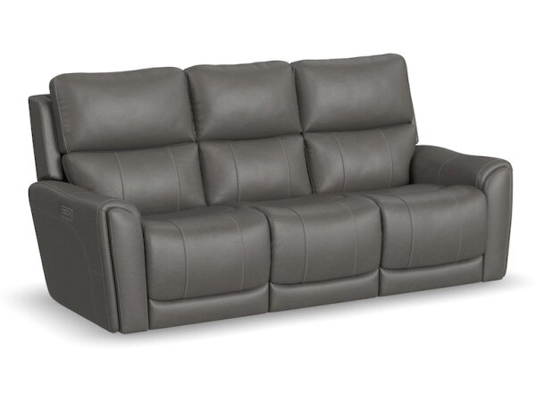 Carter Power Reclining Sofa with Console and Power Headrests and Lumbar - Image 2