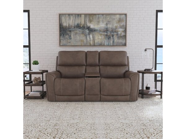 Carter Power Reclining Loveseat with Console and Power Headrests and Lumbar - Image 5