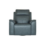Vernon Admiral Fabric Power Swivel Gliding Recliner with Power Headrest, Lumbar, Heat & Massage - Image 2