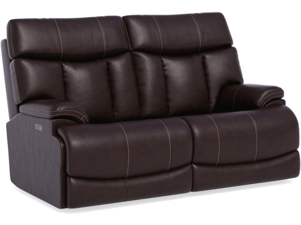 Clive Power Reclining Loveseat with Power Headrests and Lumbar