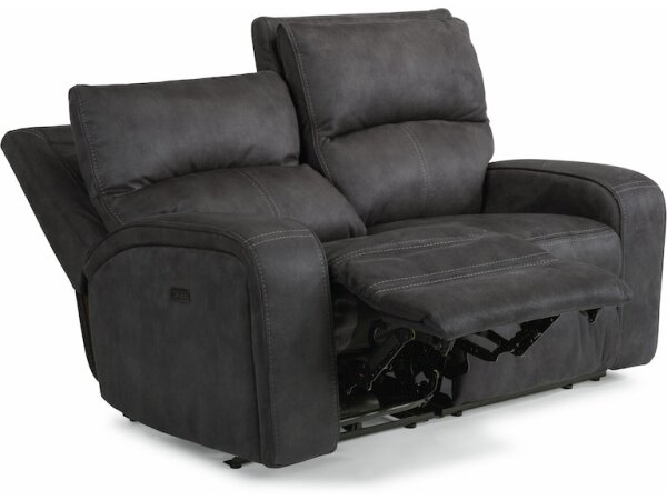 Nirvana Power Reclining Loveseat with Power Headrests - Image 2