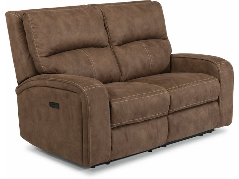 Nirvana Power Reclining Loveseat with Power Headrests