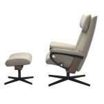 Stressless® Paul (L) Cross Base Recliner with Ottoman - Image 2