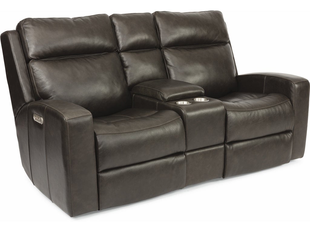 Cody Power Reclining Loveseat with Console and Power Headrests