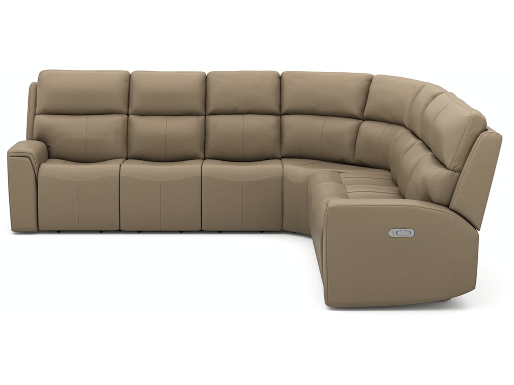Jarvis Power Reclining Sectional with Power Headrest