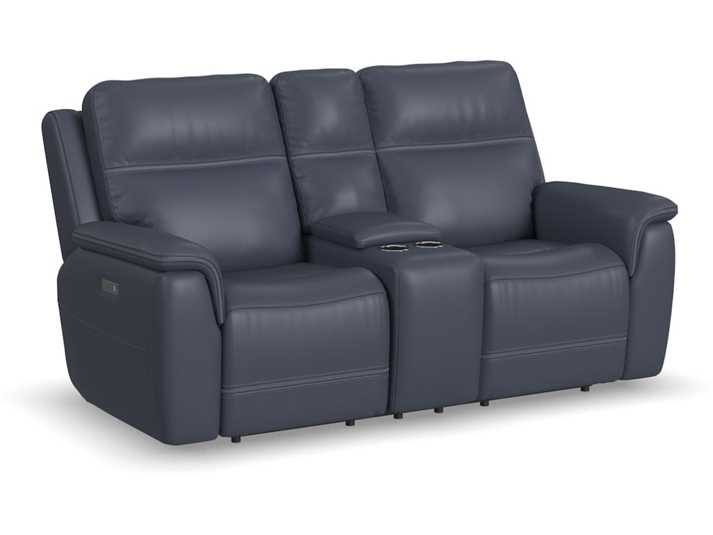Sawyer Power Reclining Loveseat with Console and Power Headrests and Lumbar