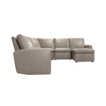 Aria Leather Power Reclining Sectional - Image 3
