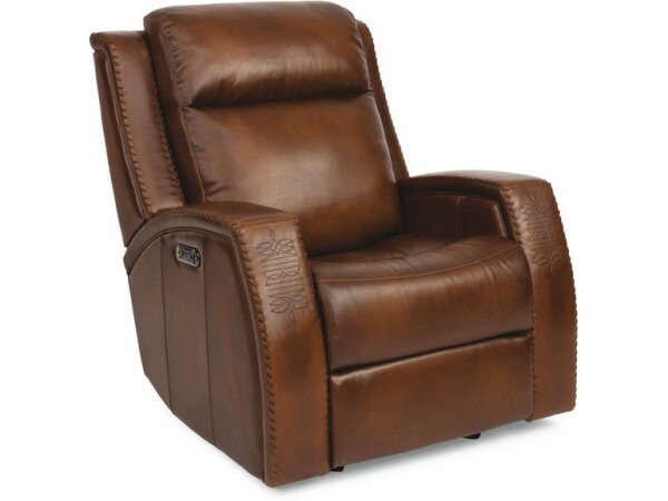 Mustang Power Gliding Recliner with Power Headrest - Image 3