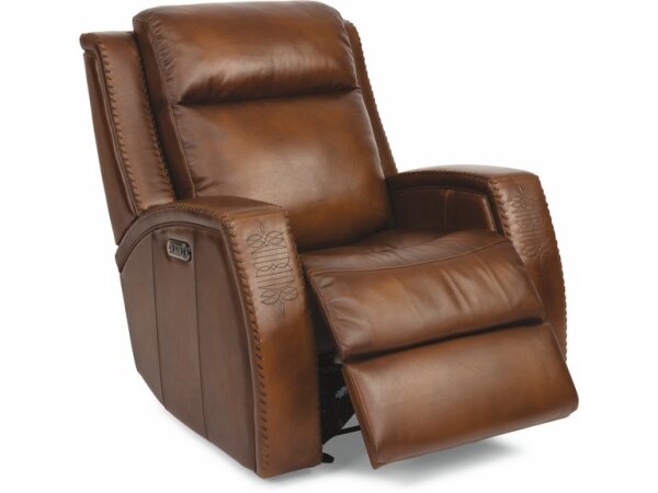 Mustang Power Gliding Recliner with Power Headrest - Image 2