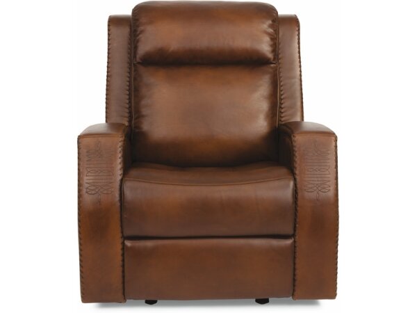 Mustang Power Gliding Recliner with Power Headrest