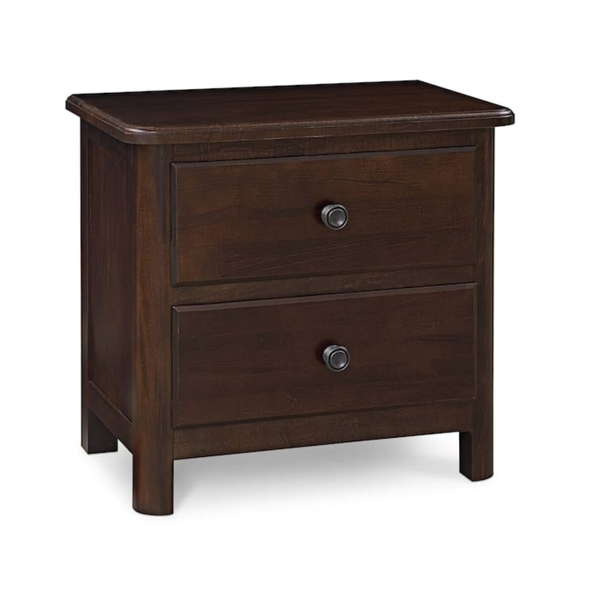 Benchmade Heritage Maple 2 Drawer Nightstand Nightstands Bassett Furniture 4