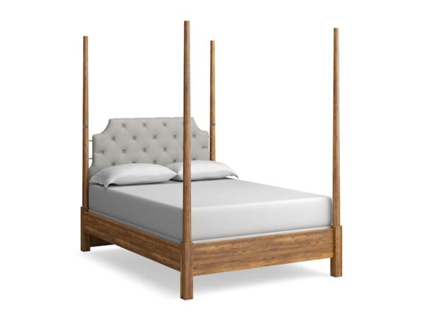 Benchmade Midtown Maple Poster Bed Beds Bassett Furniture