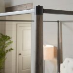 Benchmade Midtown Maple Upholstered Poster Bed w/Canopy - Image 4