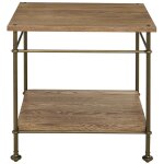St. Lawrence Metal End Table - Image 2