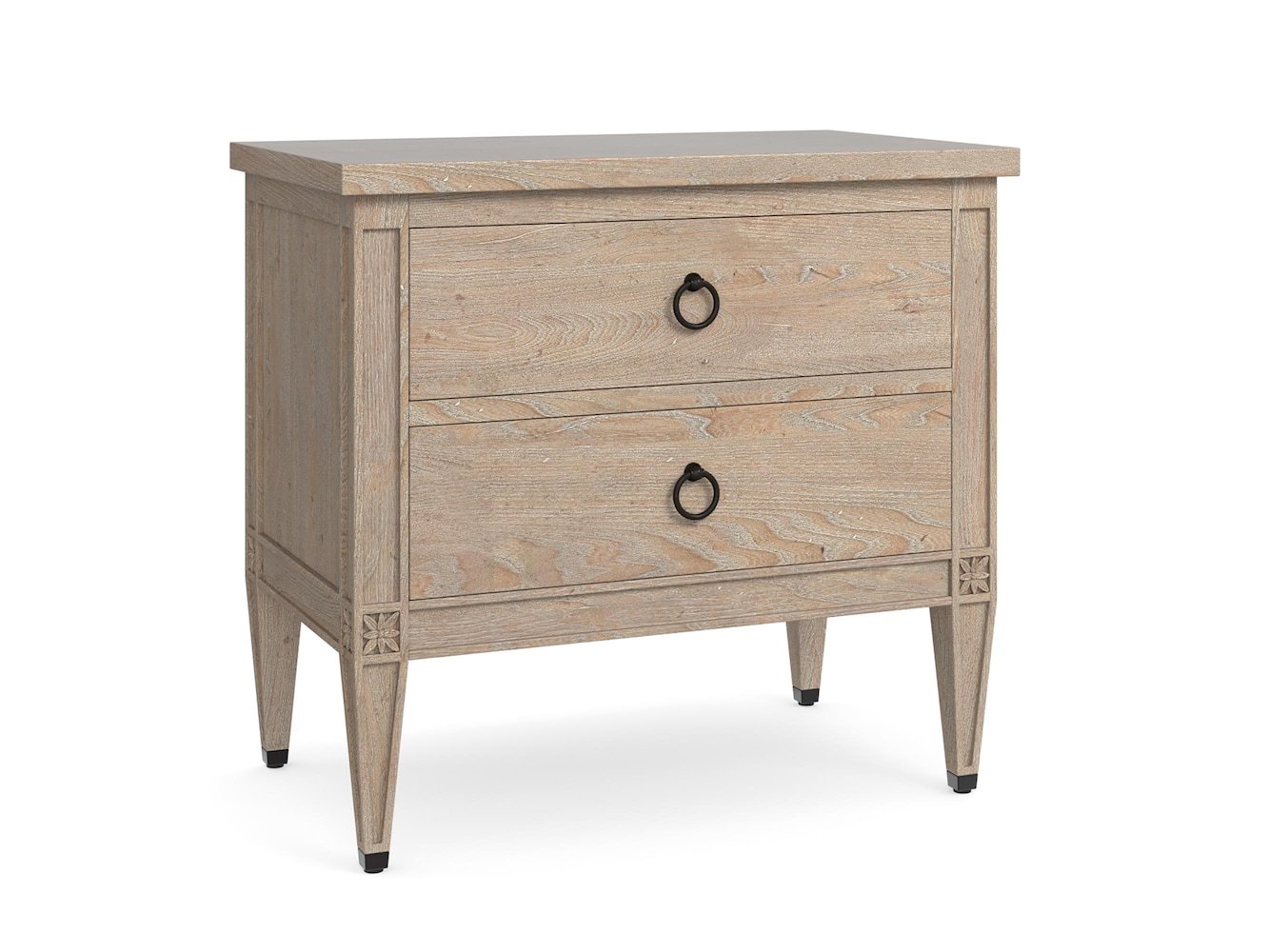 Charlotte Nightstand in Washed Elm