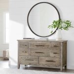 Benchmade Abingdon Oak 8 Drawer Dresser - Image 2