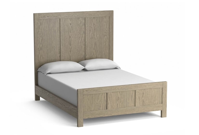 Benchmade Abingdon Oak Panel Bed