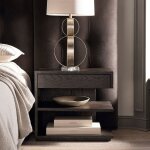 Left Nightstand Lyon Brown - Image 2