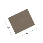 Bella Wood Top Bedside Table - Image 3