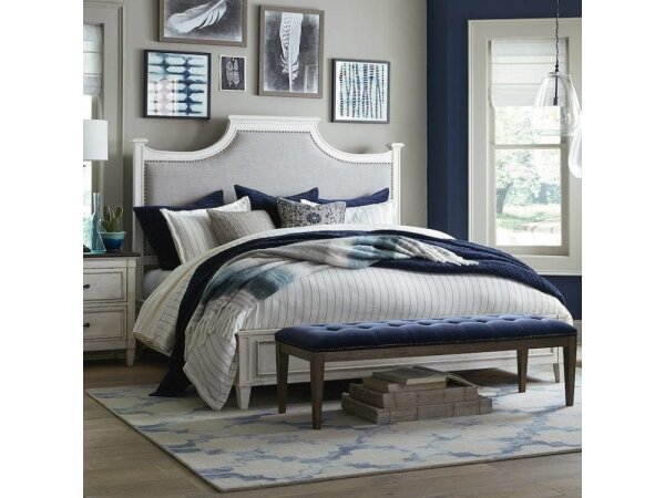 Bella Queen Upholstered Bed Beds Bassett Furniture Bella Queen Upholstered Bed Beds Bassett Furniture