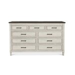 Bella 9 Drawer Stone Top Dresser