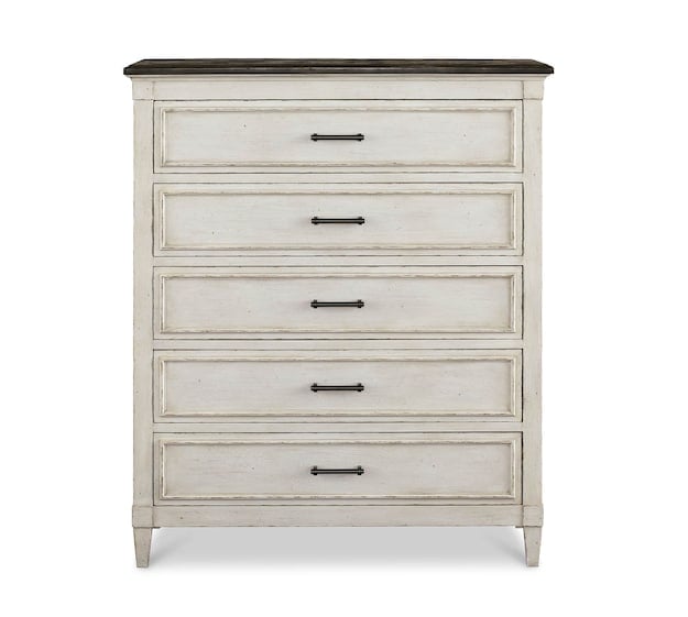 Bella Stone Top 5 Drawer Chest
