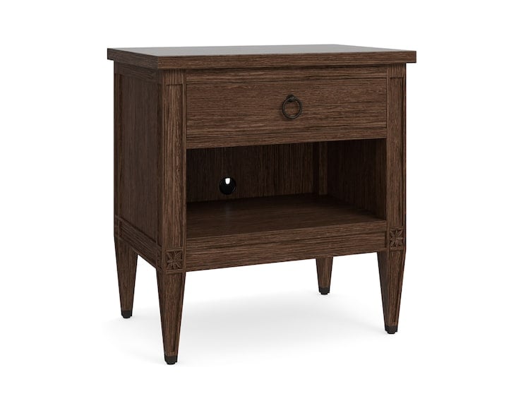 Charlotte Bedside Table in Tavern