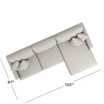 Allure Right Chaise Sectional - Image 2