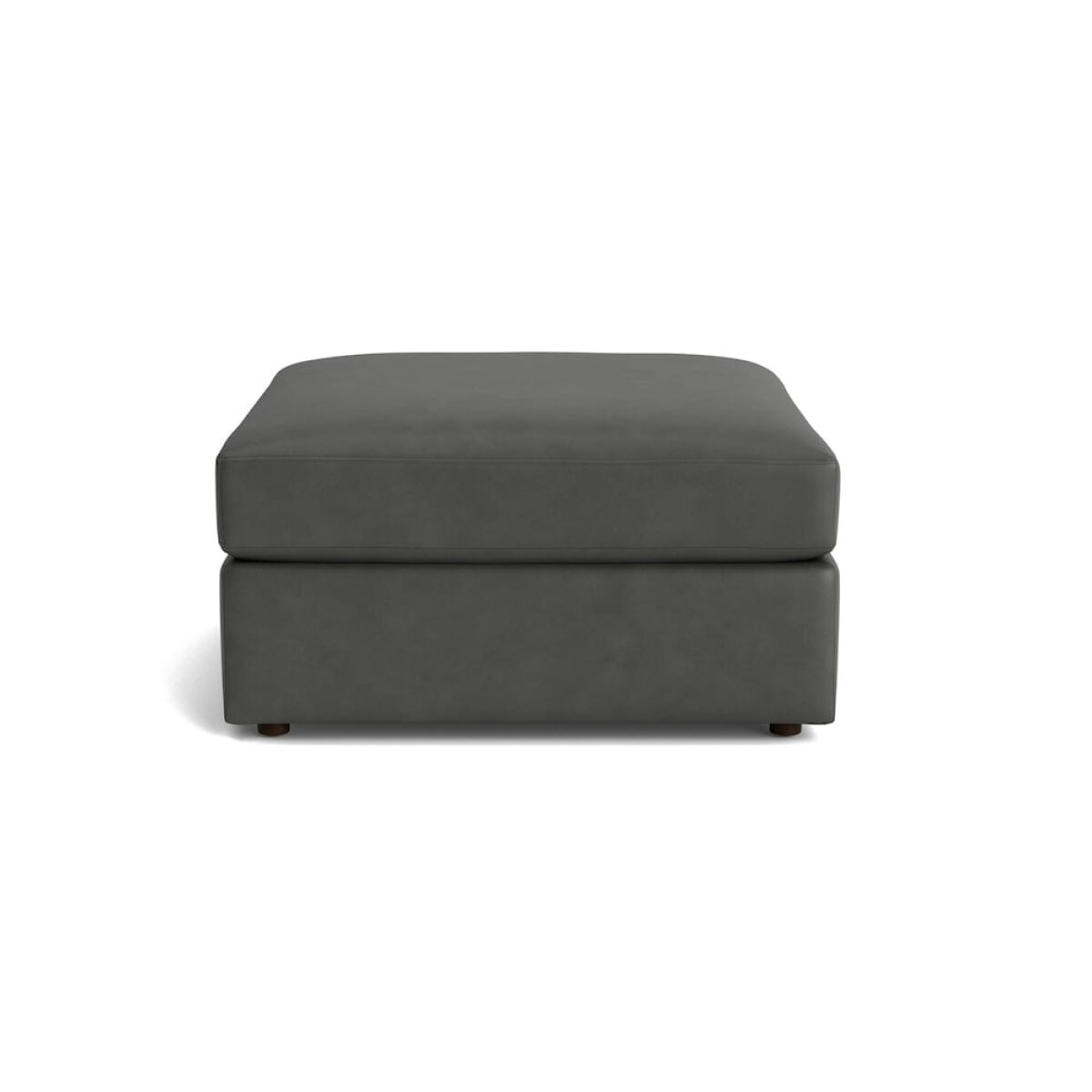 Beckham Leather Ottoman Ottomans & Poufs Bassett Furniture 4
