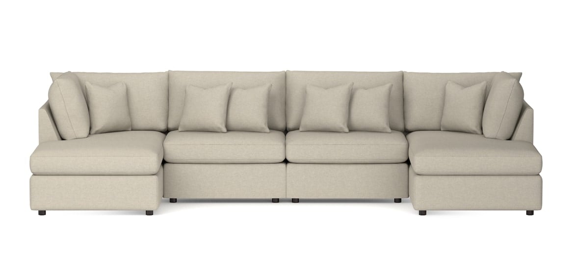 Beckham Double Chaise Sectional