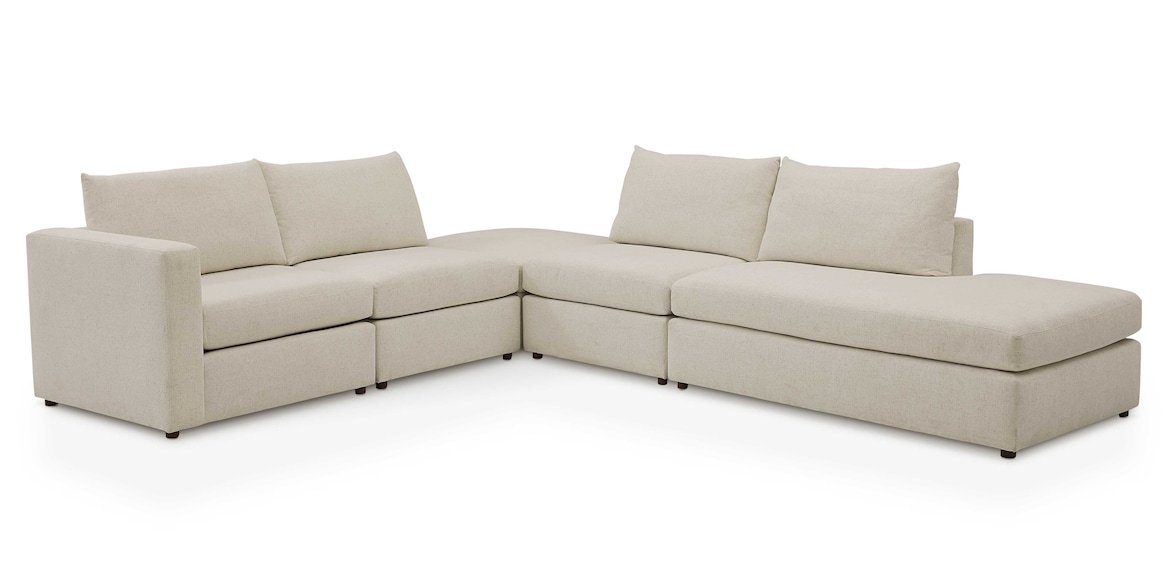 Beckham Right Bumper Sectional