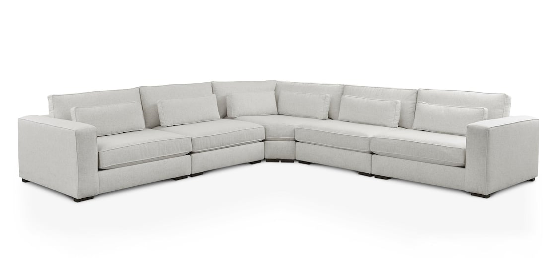 Moby 5 Piece L-Shaped Sectional