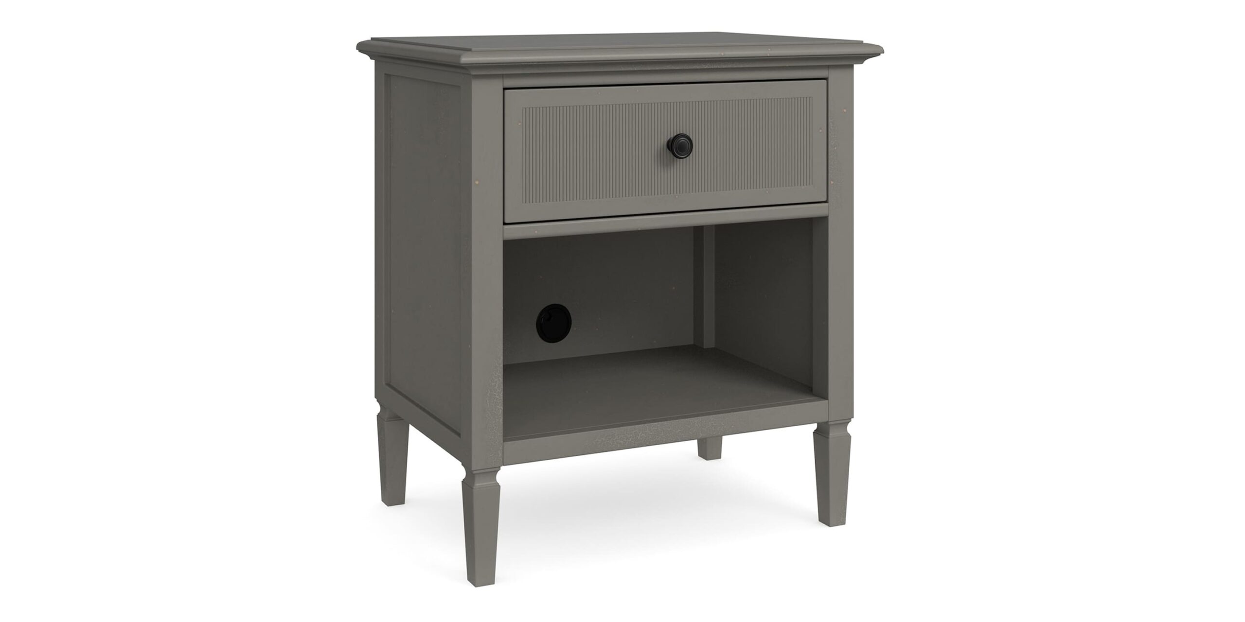 Shoreline Bedside Table Ocean Grey
